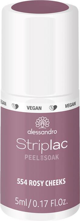 Alessandro Frozen Beauty - Striplac Peel or Soak Rosy Cheeks (Rosa, Farblack)