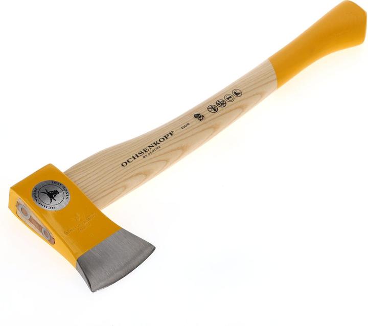 Actual product image Ochsenkopf Splitting Fix Hatchet, Robust Ash Wood, 50 cm, 1.65 kg