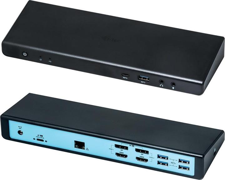 Produktbild i-tec USB 3.0 / USB-C / Thunderbolt 3 Dual 4K Dock (USB-C, 5 Ports)