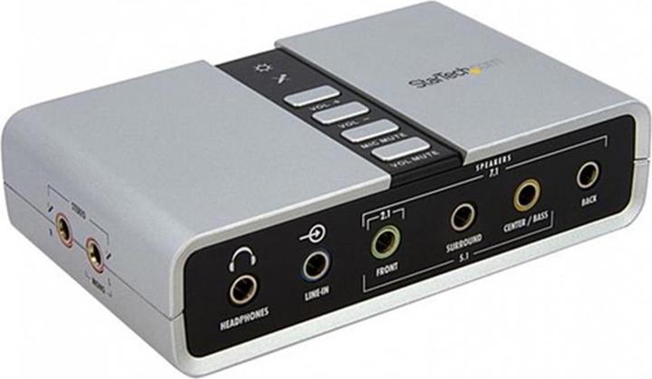 Produktbild StarTech 7.1 Channel USB Sound Card (USB 2.0)