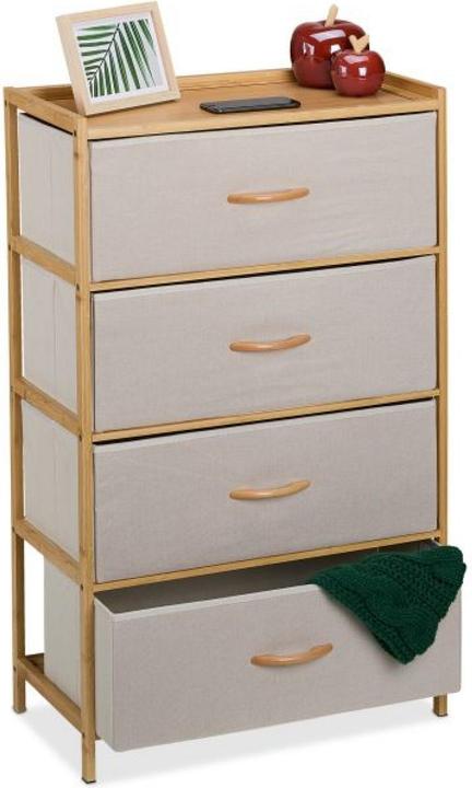 Produktbild Relaxdays Beistellkommode (58 x 32.5 x 94 cm)