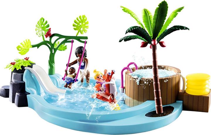 Produktbild Playmobil Kinderbecken mit Whirlpool (70611, Playmobil Family Fun)