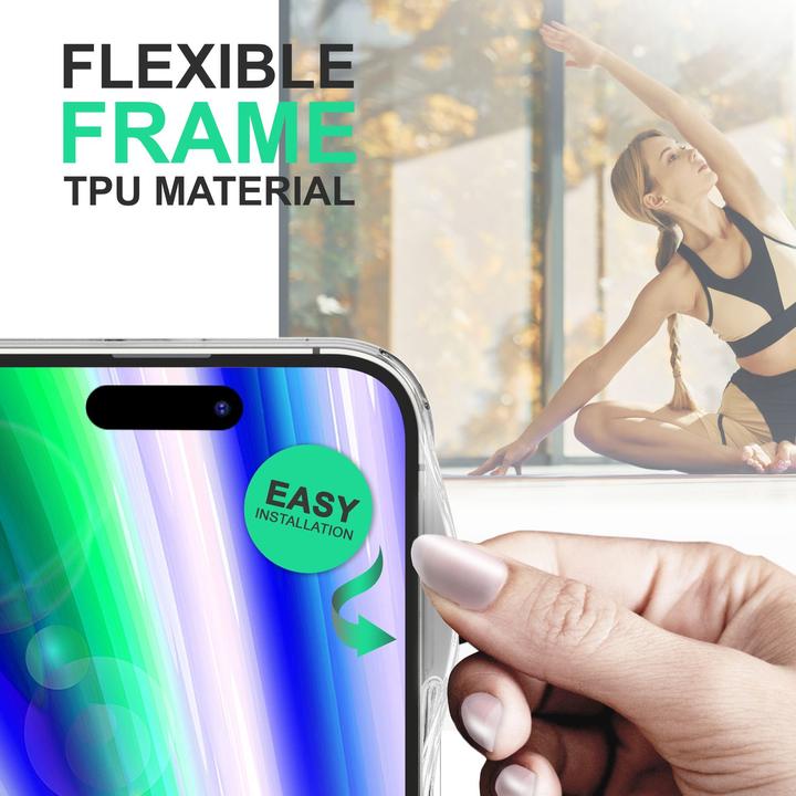Produktbild Nalia Matte Klare Harte Hülle (Apple iPhone 14 Pro)