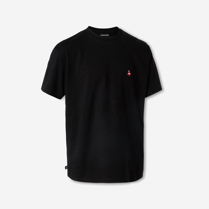 Actual product image Oxelo T-Shirt kurzarm Skateboarding - TS500 Trafic schwarz (XL)