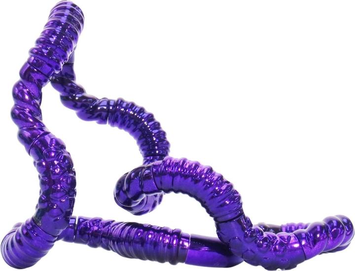 Actual product image Tangle Fidget Toy 8608 Countertop Display, Jr. Metallic / Metallic Sparkle Series, Antistress Toy, F (English, German, French, Italian)