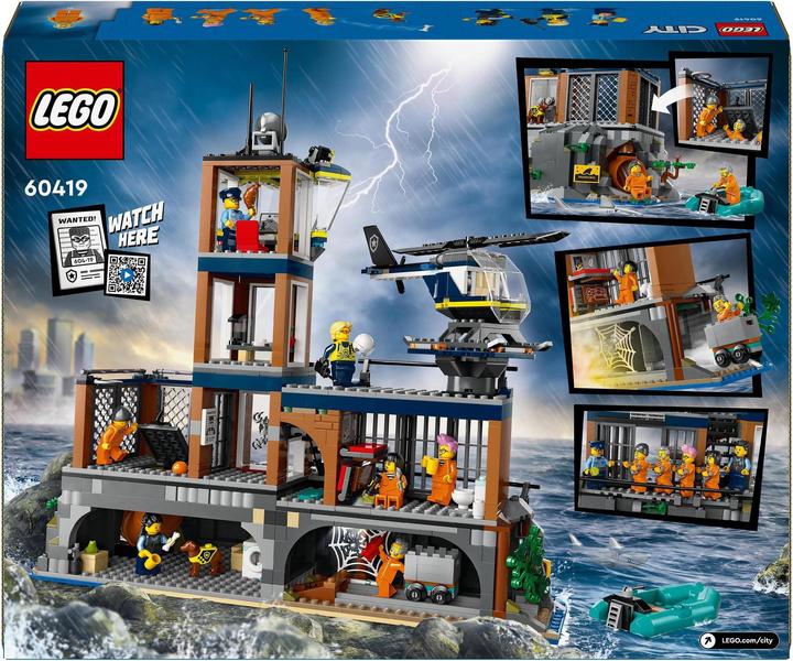 Productafbeelding LEGO 60419 Politiebureau op Gevangeniseiland (60419, LEGO Stad)