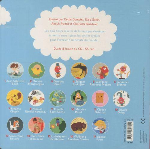 Produktbild Mes plus belles musiques classiques pour les petits (avec un CD) (Französisch, Collectif, 2012)