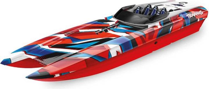 Produktbild Traxxas DCB M41 40 Zoll Catamaran Brushless Rot/Blau