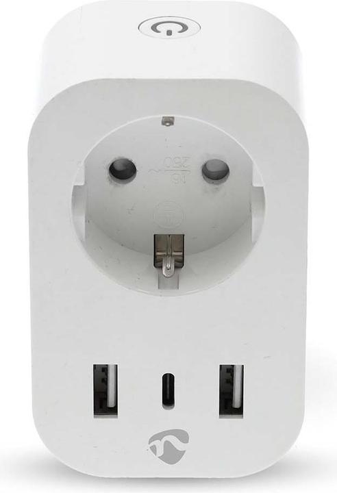 Image du produit Nedis N WIFIP151EWT - Switchable WLAN socket outlet with USB FR version