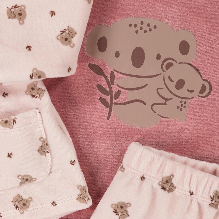 Produktbild La Redoute Collections 2er-Pack Samt-Pyjamas (86)