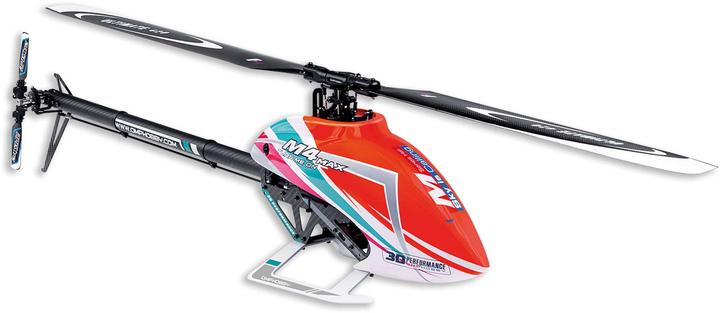 Actual product image OMP Hobby Helicopter M4 Max Combo Orange, kit