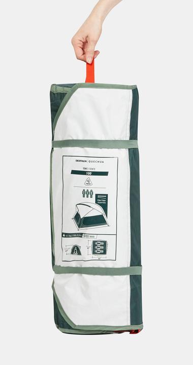 Actual product image Quechua MH100 - Fresh (Dome tent, 4.10 kg, 3 persons)