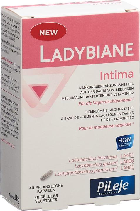 Produktbild Ladybiane Intima Kaps 40 Stk (40 Stück, Kapseln, 35 g)
