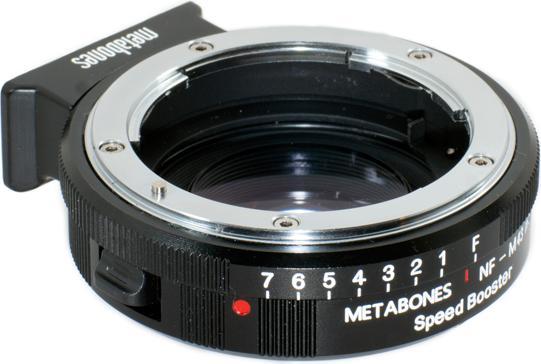Actual product image Metabones Speed Booster Nikon G/F - MFT