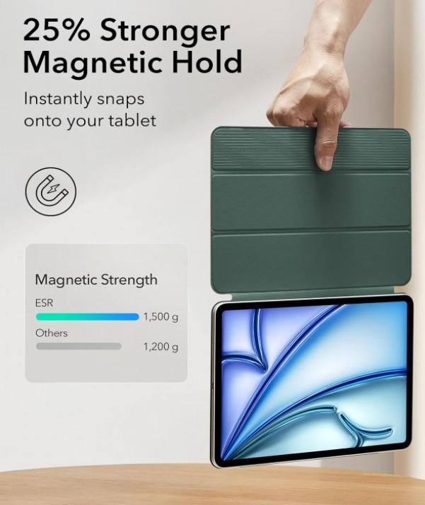 Immagine prodotto ESR Rebound Magnetic Case (iPad Air 11 2024 (M2), iPad Air 10.9 (2022), IPad Air 10.9 (2020), IPad 11" (2018/2020/2021))