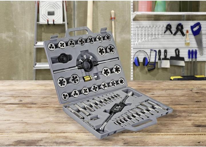 Produktbild Toolcraft Schneideisen- und Gewindebohrer-Set