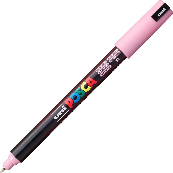 Produktbild Posca Extra Fine Marker PC-1MR Fineliner (hellrosa, 0.70 mm, 1 x)