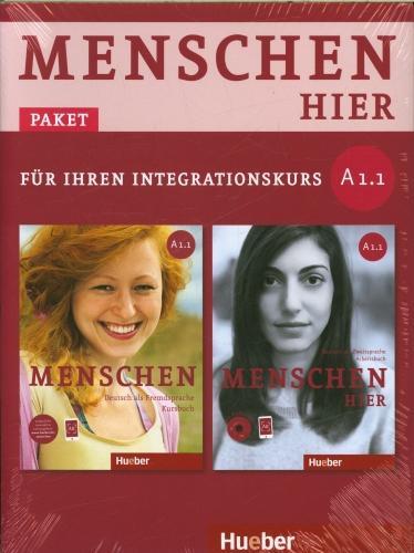 Produktbild Menschen hier A1.1. Paket: Kursbuch Menschen und Arbeitsbuch Menschen hier mit Audios online (Deutsch, Collectif, 2023)