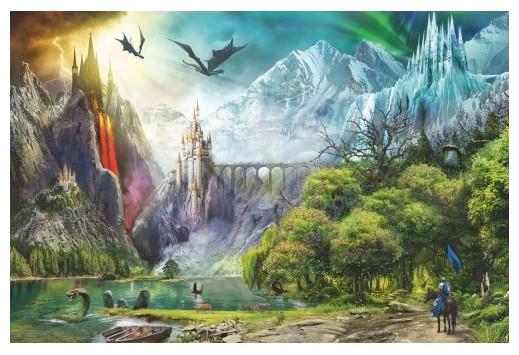 Productafbeelding Ravensburger Dragon Ride puzzel 3000 stukjes (3000 onderdelen)