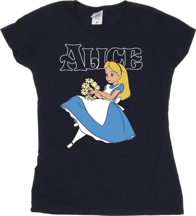 Disney Alice In Wonderland Flowers TShirt (S)