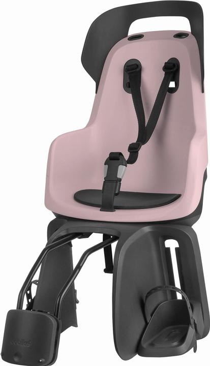 Actual product image bobike Maxi Go - Frame Bicycle Seat Pink wool