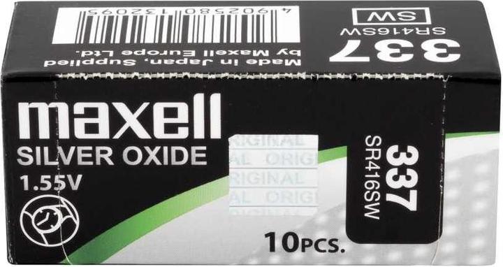Actual product image Maxell SR416SW (10 pcs., SR416, 8.30 mAh)