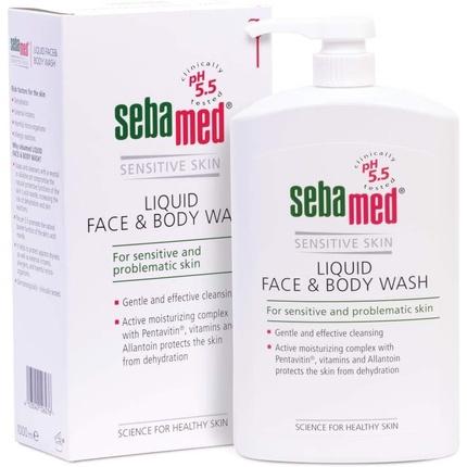 Actual product image Sebamed Liquid detergent for face and body 1000ml (1000 ml)