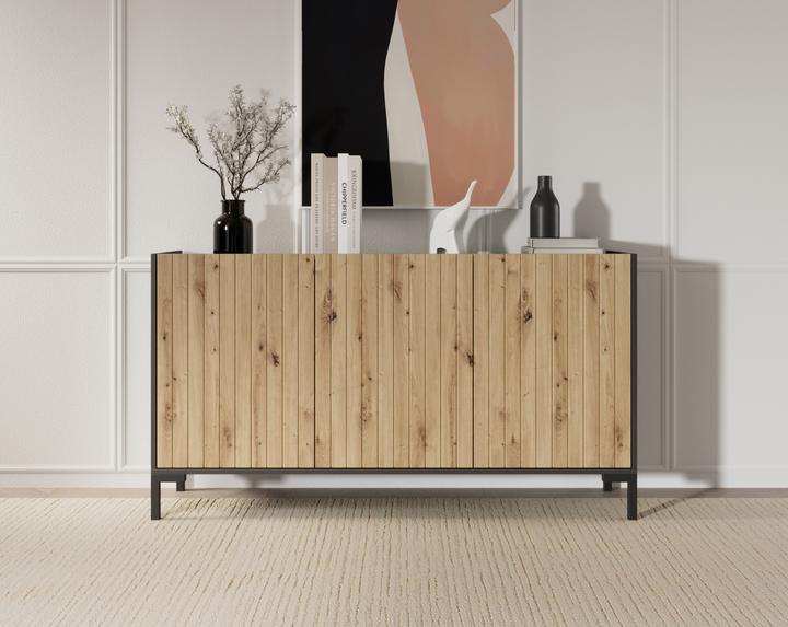 Produktbild ADRK Furniture Niedrige Kommode Larista (100 x 40 x 84 cm)