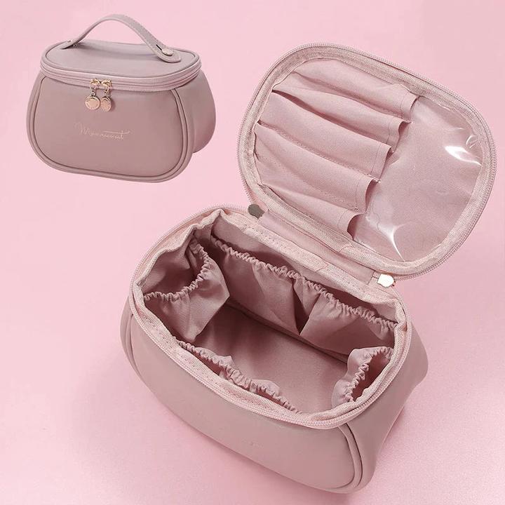 Immagine prodotto Only-Bags.Store Borsa da viaggio in pelle per il trucco, grande borsa per il trucco per uscire