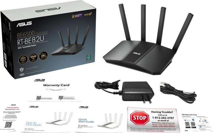 Actual product image ASUS RT-BE82U