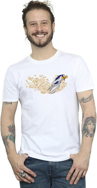 Immagine prodotto Looney Tunes ACME Doodles Road Runner Maglietta Uomo (4XL)