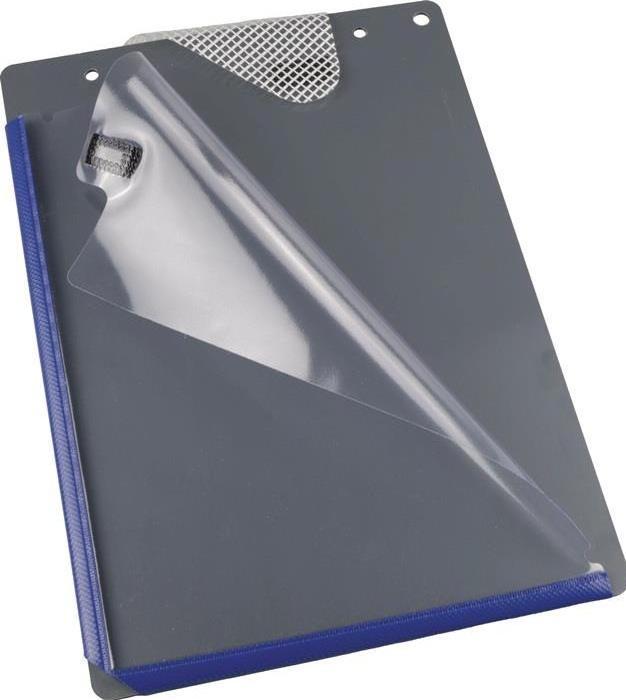 Immagine prodotto Eichner Tasca per applicatore in PVC con ripiegamento dei bordi DIN A4 blu (A4)