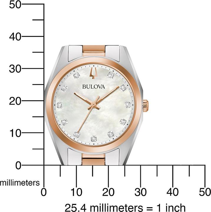 Produktbild Bulova 98P207 Surveyor Diamant 31mm 3ATM (Analoguhr, 31 mm)