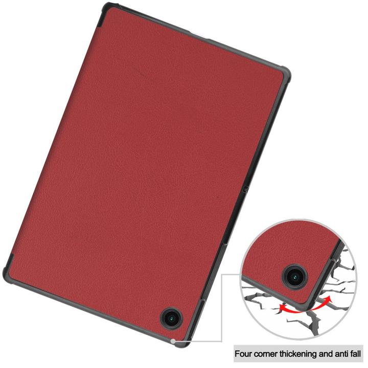 Produktbild Cover-Discount Galaxy Tab A8 10.5 - Tri-fold Smart Case weinrot (Galaxy Tab A8)