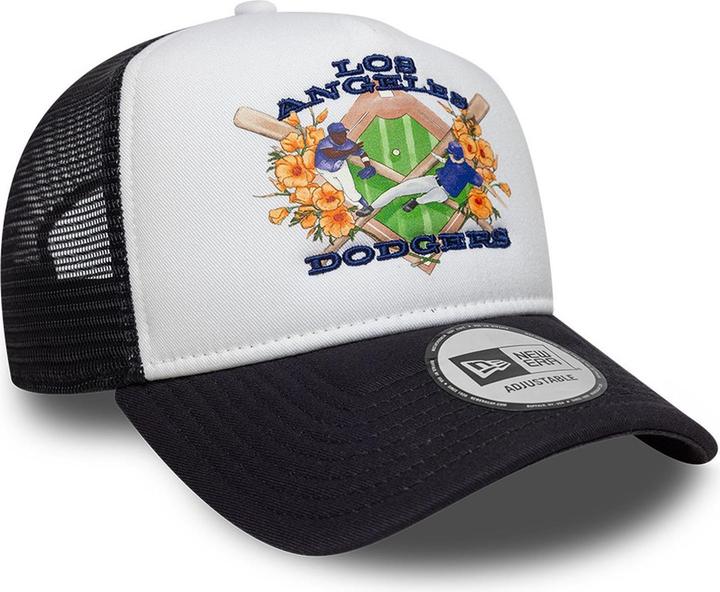 Produktbild New Era A-Frame Mesh Trucker Cap Graphic Los Angeles Dodgers (One Size)