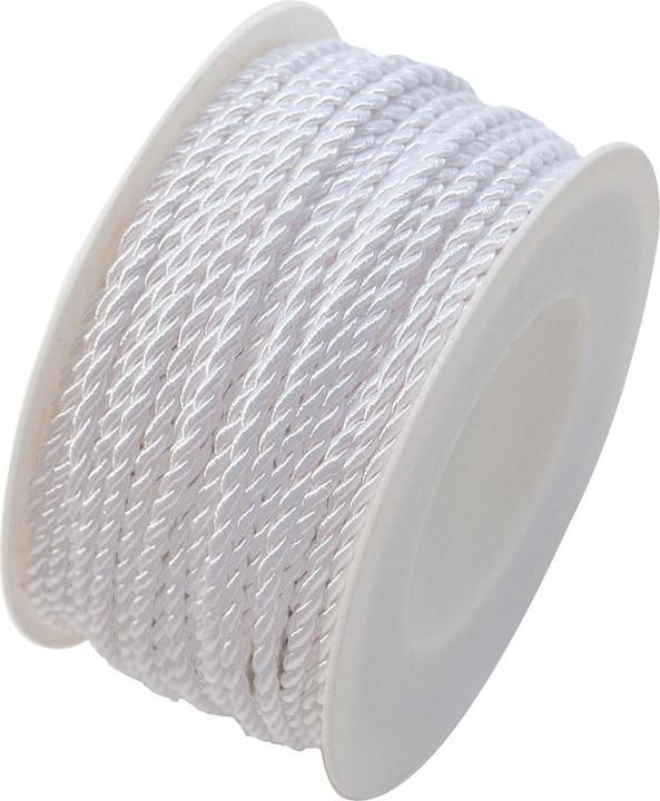 Immagine prodotto Goldina Cordoncino di seta 3mmx25m bianco (Nastro da regalo, 1 x)