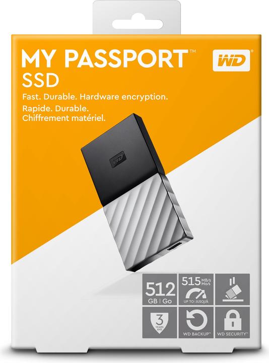Produktbild WD My Passport SSD (512 GB)