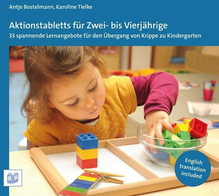 Produktbild Aktionstabletts für Zwei- bis Vierjährige (Deutsch, Karoline Tielke, Antje Bostelmann, 2019)