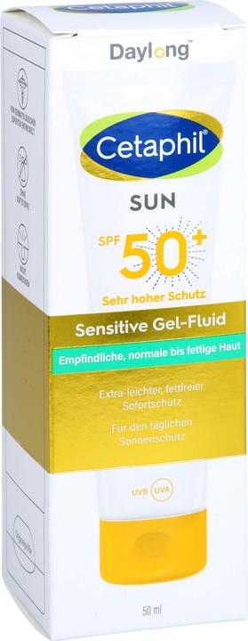 Produktbild Cetaphil Sun Cetaphil Sensitive Gel (Sonnengel, SPF 50+, 50 ml)