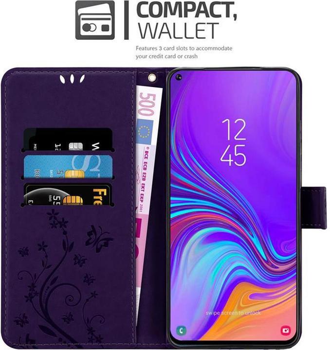 Image du produit Cadorabo Couverture du livre de fleurs (Samsung Galaxy A8s)