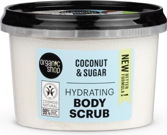 Organic Shop Hydratisierendes Kokosnuss-Körperpeeling 250ml (250 ml)