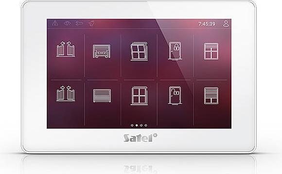 Actual product image Satel Keypad Touchscreen Integra/Int-Tsh2-W