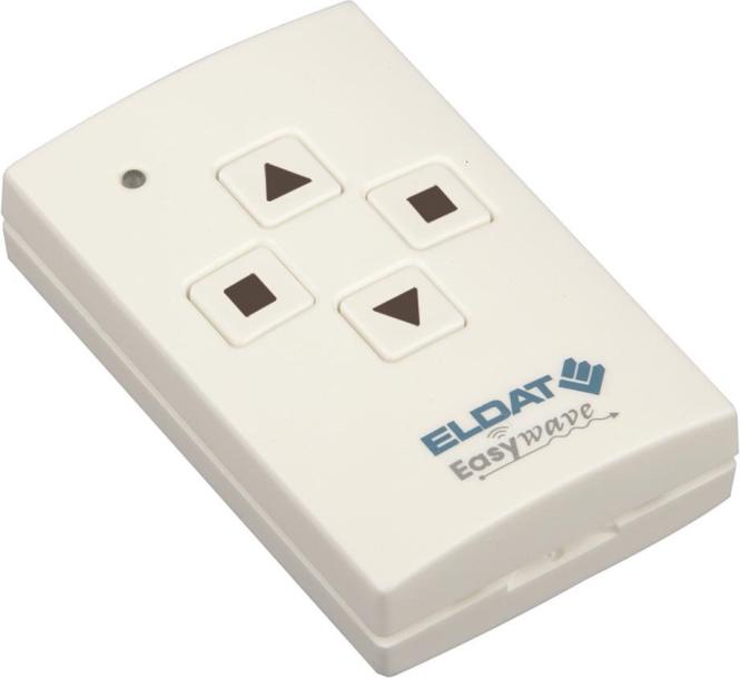 Immagine prodotto Eldat RT30E5001-01-02K Trasmettitore portatile Easywave 868 MHz a 1 canale aperto/stop/chiuso bianco