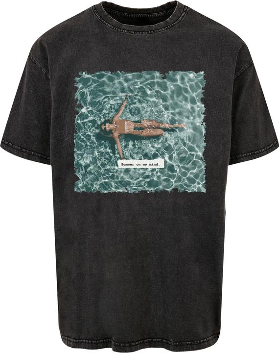Produktbild Merchcode Summer - On My Mind Acid Washed Oversize Tee - 112607 (4XL)