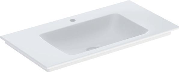 Geberit ONE Möbelwaschtisch Abgang vertikal, 90x14x48cm, 505.01 (480 mm, 900 mm)