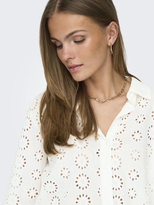 Immagine prodotto JdY Vestibilità regolare Collo a camicia Polsini lunghi Taglio voluminoso delle maniche Camicia Camicia (XL)