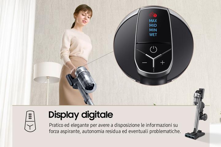 Actual product image Samsung VACUUM JET90 DIGITAL INVERTER VS20R9048T3/ET TITANIUM CHROMETAL
