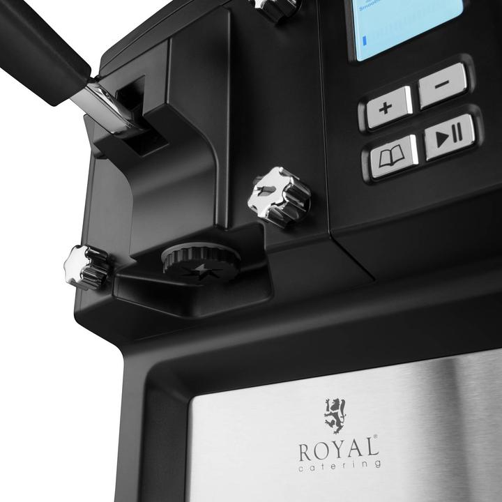 Produktbild Royal Catering Softeismaschine Profi Softeis Maschine Frozen Yogurt Soft Ice 200 W 1,5 l (EU-Stecker)