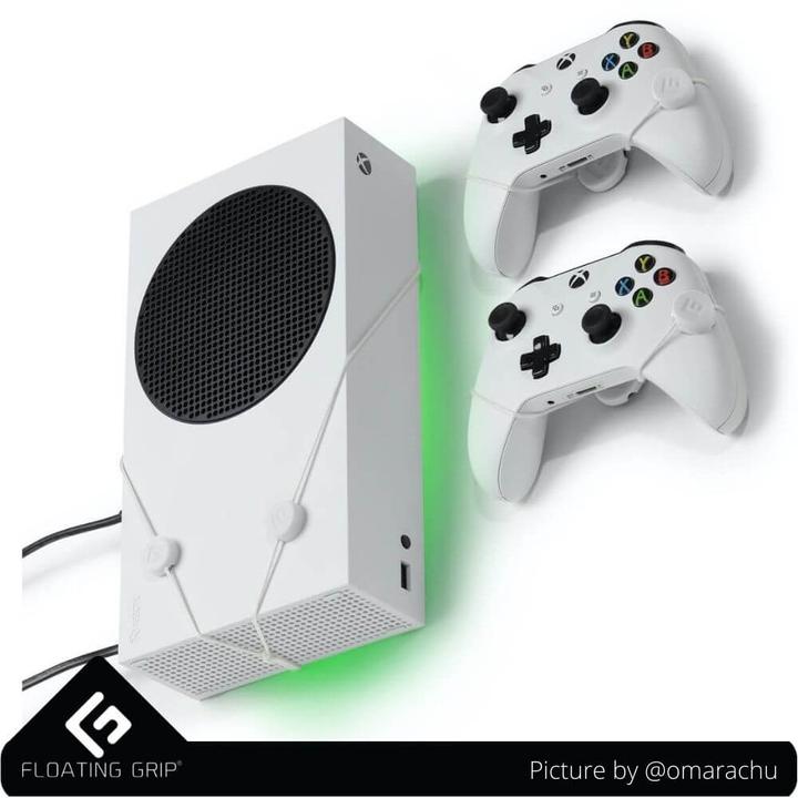 Actual product image Floating Grip Wall Mount Deluxe Bundle - Accessories - Microsoft Xbox Series S (Xbox Series S)