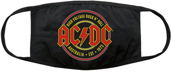 Rock Off AC/DC Face Mask: Est. 1973